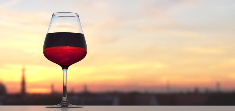 Weinglas Gutschein Wein