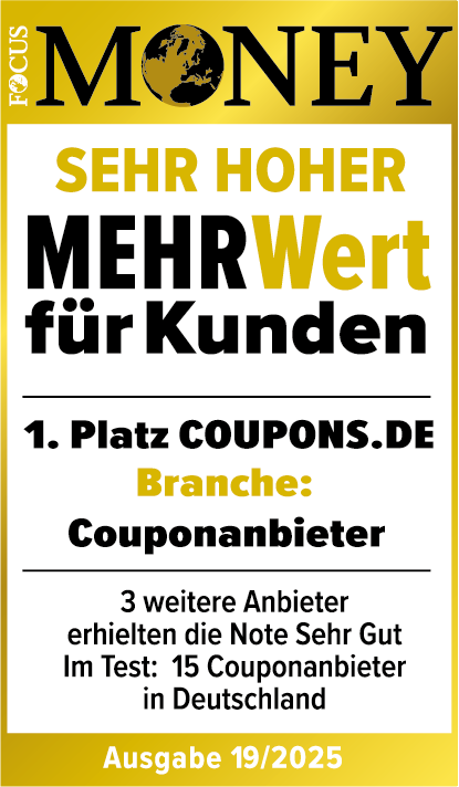 Testsieger für sehr hohen Mehrwert bei Focus Money Testsieger für sehr hohen Mehrwert bei Focus Money
