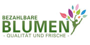 Bezahlbare Blumen-Logo