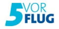 5 vor Flug Logo