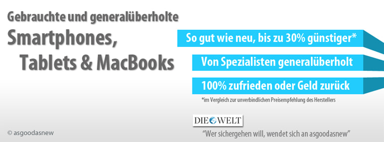 asgoodasnew Vorteile asgoodasnew Gutschein