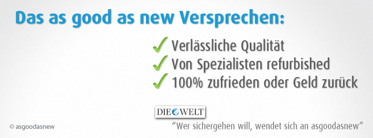 asgoodasnew Versprechen asgoodasnew Rabatt