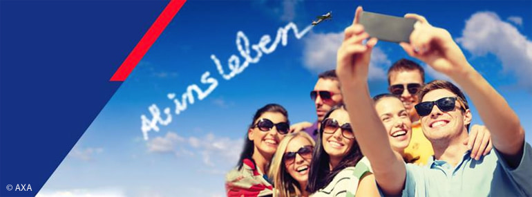AXA für junge Leute AXA Rabatt