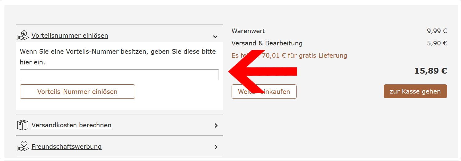 Löse hier deinen Gutschein ein Im Warenkorb kannst du deinen Bärbel Drexel Gutschein verwenden