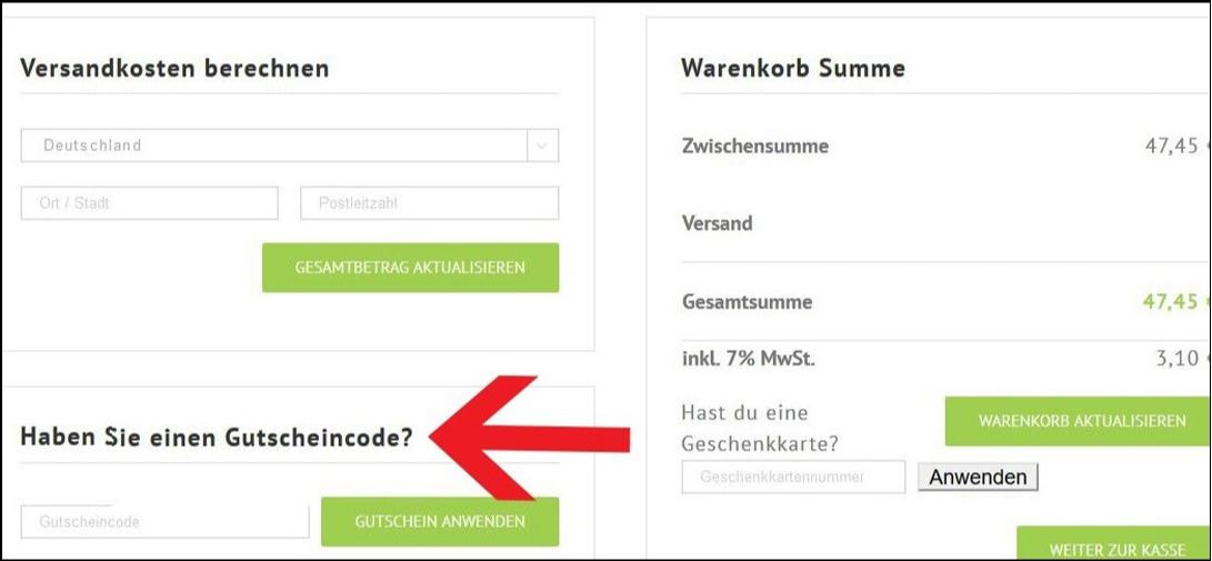 Löse deinen CBDwelt Gutschein in deinem Warenkorb ein Hier kannst du deinen CBDwelt Gutschein einlösen