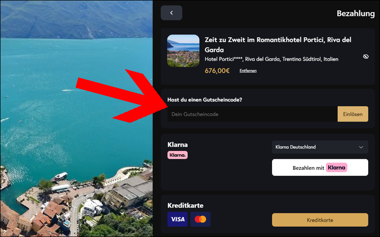 Den Gutschein an der Kasse einlösen Den Midnightdeal Gutscheincode an der Kasse einlösen