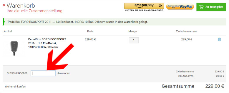 Einen DTE Systems Rabatt nutzt du im Warenkorb Den DTE Systems Gutschein im Warenkorb einlösen