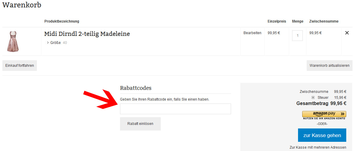 Edelnice Gutschein einlösen Edelnice Gutscheincode eingeben