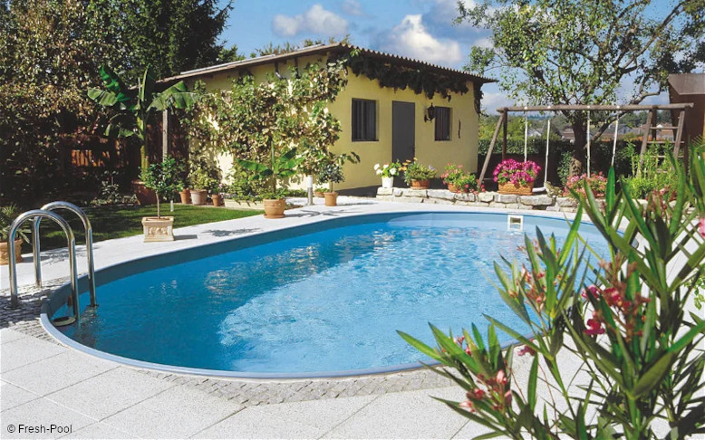 Mit Produkten von Fresh-Pool entspannst du ab sofort im eigenen Pool Mit Produkten von Fresh-Pool zu Hause entspannen