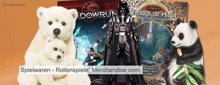 Merchandise bei Game World Angebote Game World