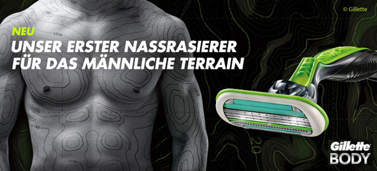 Gillette Herrenrasierer Gillette Gutschein