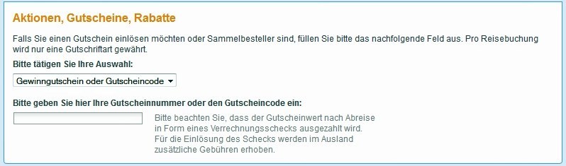 Gutschein Einlösen Neckermann UrlaubsWelt Neckermann UrlaubsWelt Gutschein Einlösen