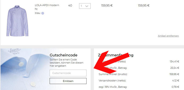 Hier löst du deinen van Laack Gutscheincode ein van Laack Gutschein einlösen