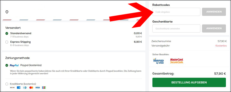Deinen HALARA Rabattcode aktivierst du an der Kasse Den HALARA Gutscheincode an der Kasse eingeben