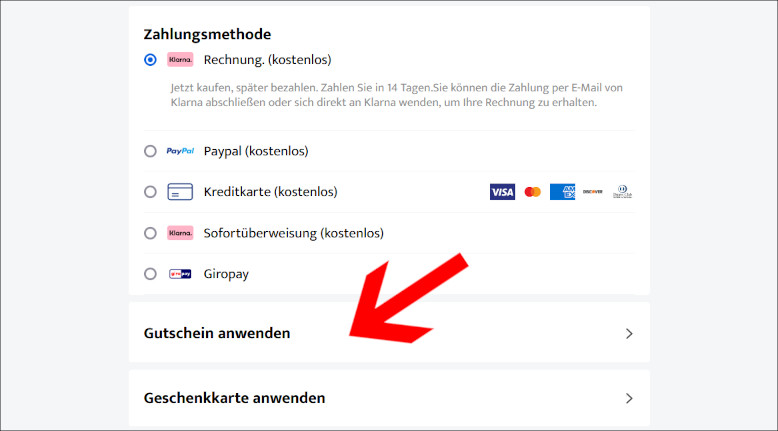 Deinen HALARA Rabattcode aktivierst du an der Kasse Den HALARA Gutscheincode an der Kasse eingeben