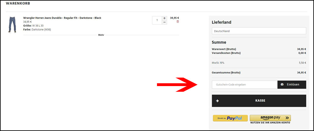 Löse den Jeans Direct Rabattcode hier ein Löse den Jeans Direct Rabattcode hier ein