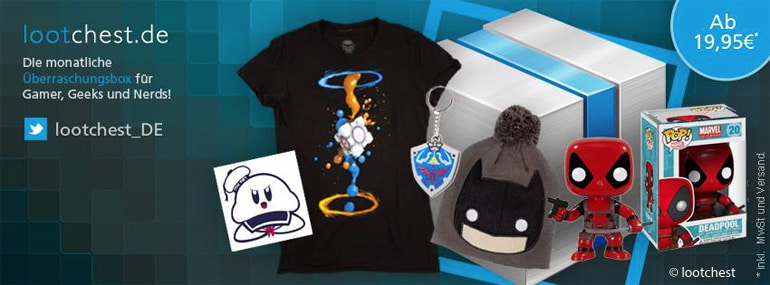 Gamer Box von lootchest Gutscheine lootchest