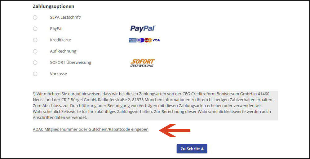 Löse an dieser Stelle den ReifenDirekt Rabattcode ein Ein ReifenDirekt Gutschein wird im Warenkorb eingelöst.