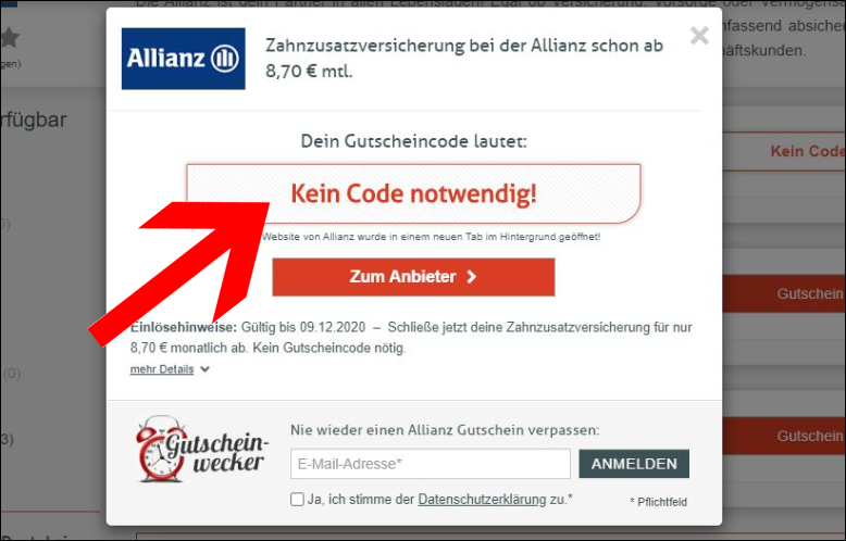 Allianz Gutschein Alle Rabatte Codes Im Jan 21 Coupons De