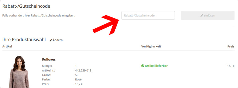 Sieh an Gutschein einlösen Sieh-an! Gutschein einlösen