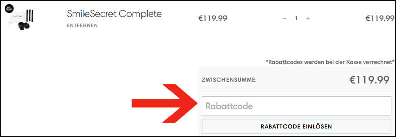 Secret gutscheincode