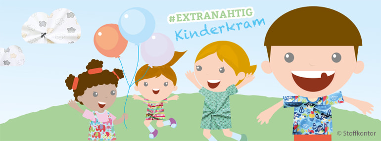 Kinderkleidung nähen Rabatt Stoffkontor