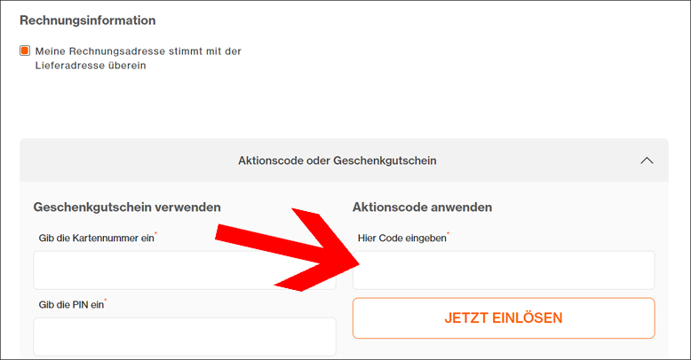 Rabattcode im letzten Bestellschritt einlösen Superdry Gutschein im letzten Bestellschritt einlösen