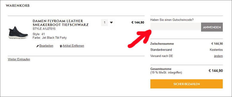 Timberland Gutschein hier im Warenkorb einlösen Timberland Gutschein hier im Warenkorb einlösen
