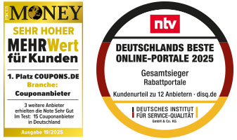 1. Platz bei FOCUS MONEY und ntv