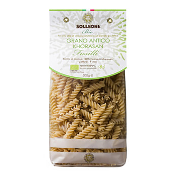 Fusilli aus Khorasan-Weizen Fusilli aus Khorasan-Weizen