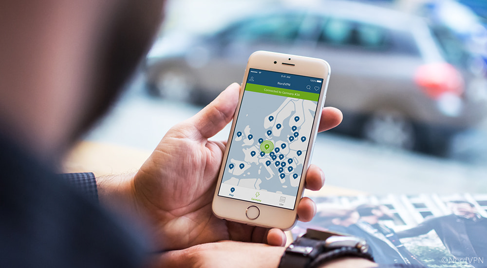 Mit NordVPN mobil und sicher Mit NordVPN mobil und sicher