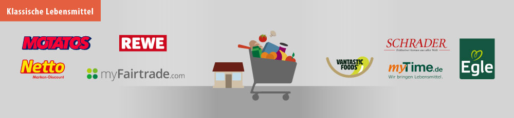 Diese Shops verkaufen Lebensmittel online Diese Shops verkaufen Lebensmittel online