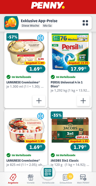 PENNY App Angebote PENNY App Angebote