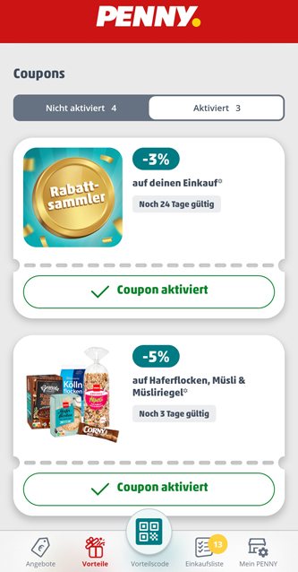 PENNY App Vorteile PENNY App Vorteile