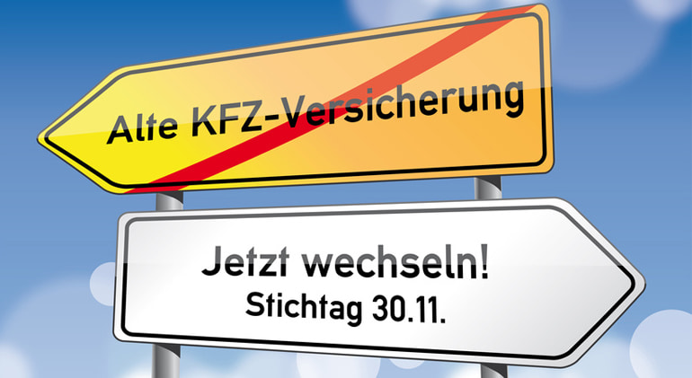 Stichtag für den KFZ-Versicherungswechsel Stichtag für den KFZ-Versicherungswechsel