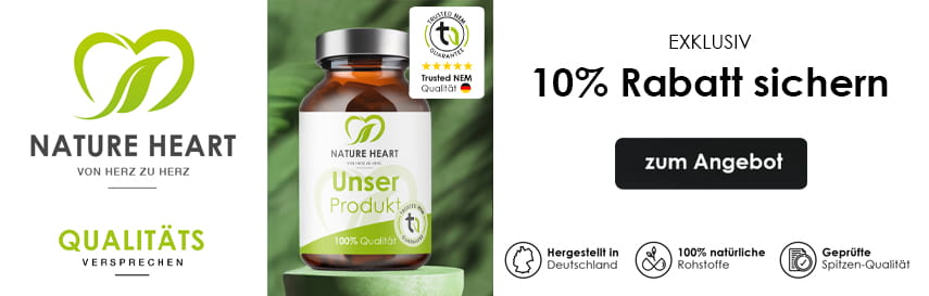 Hier exklusiv 10% bei Nature Heart sparen