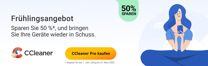 Zur CCleaner Aktion
