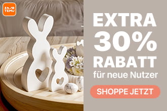 30% Temu Gutscheincode für Neukund*innen