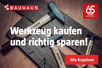 Jetzt viele Produkte reduziert bei Bauhaus