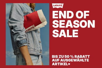 Bis zu 50% Rabatt auf zahlreiche Artikel bei Levi's